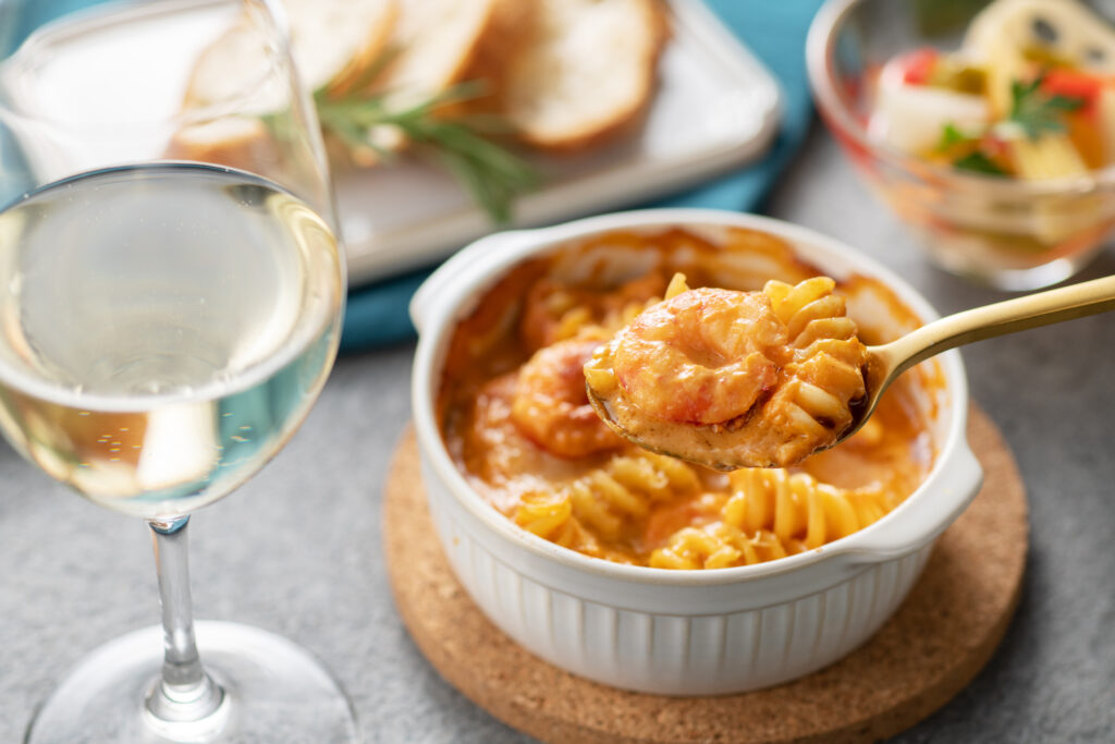 丸鮮様　えびグラタン