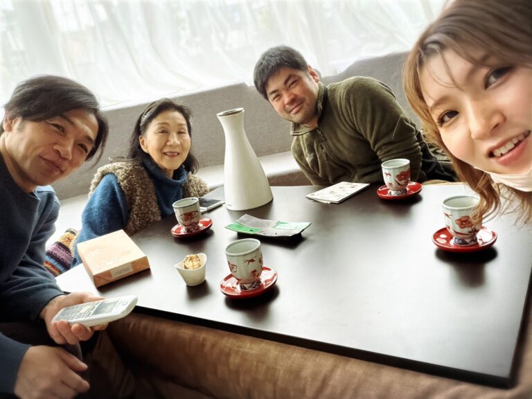 小島先生のお家へご挨拶